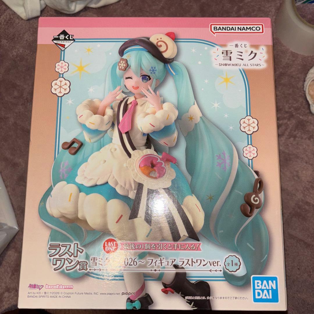 雪ミク　一番くじ　ラストワン　フィギュア
