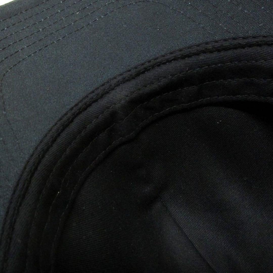 STONE  ストーンアイランド 6パネル キャップ ブラック