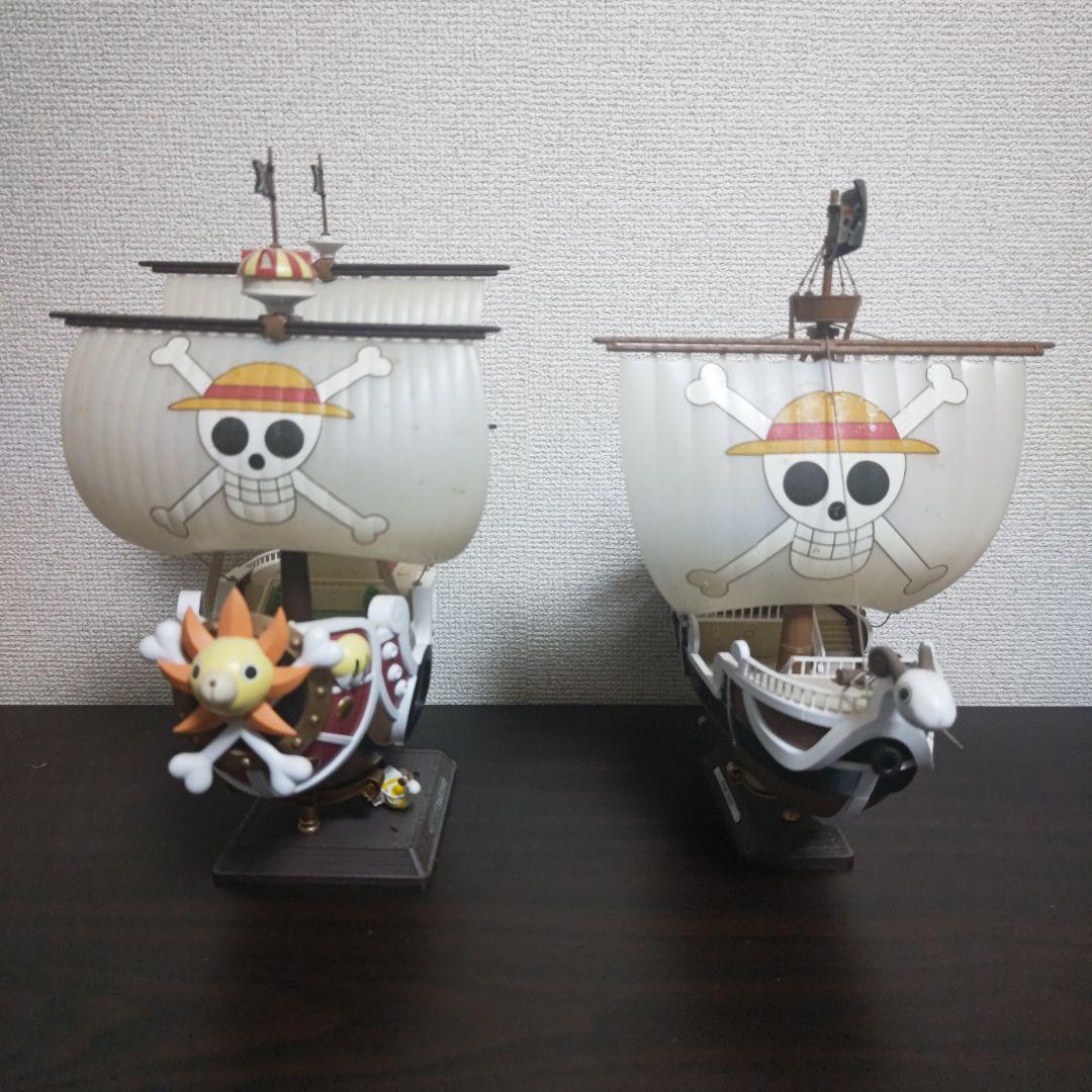 ワンピース ゴーイングメリー号＆サウザンドサニー号プラモデルセット