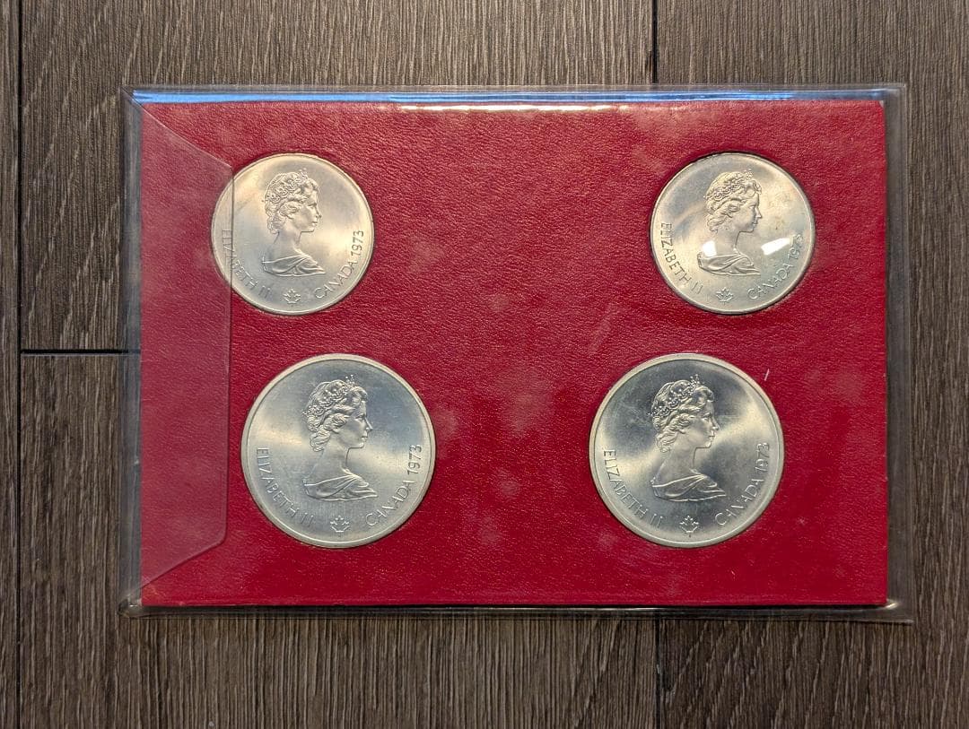カナダ オリンピック 記念銀貨　1976年