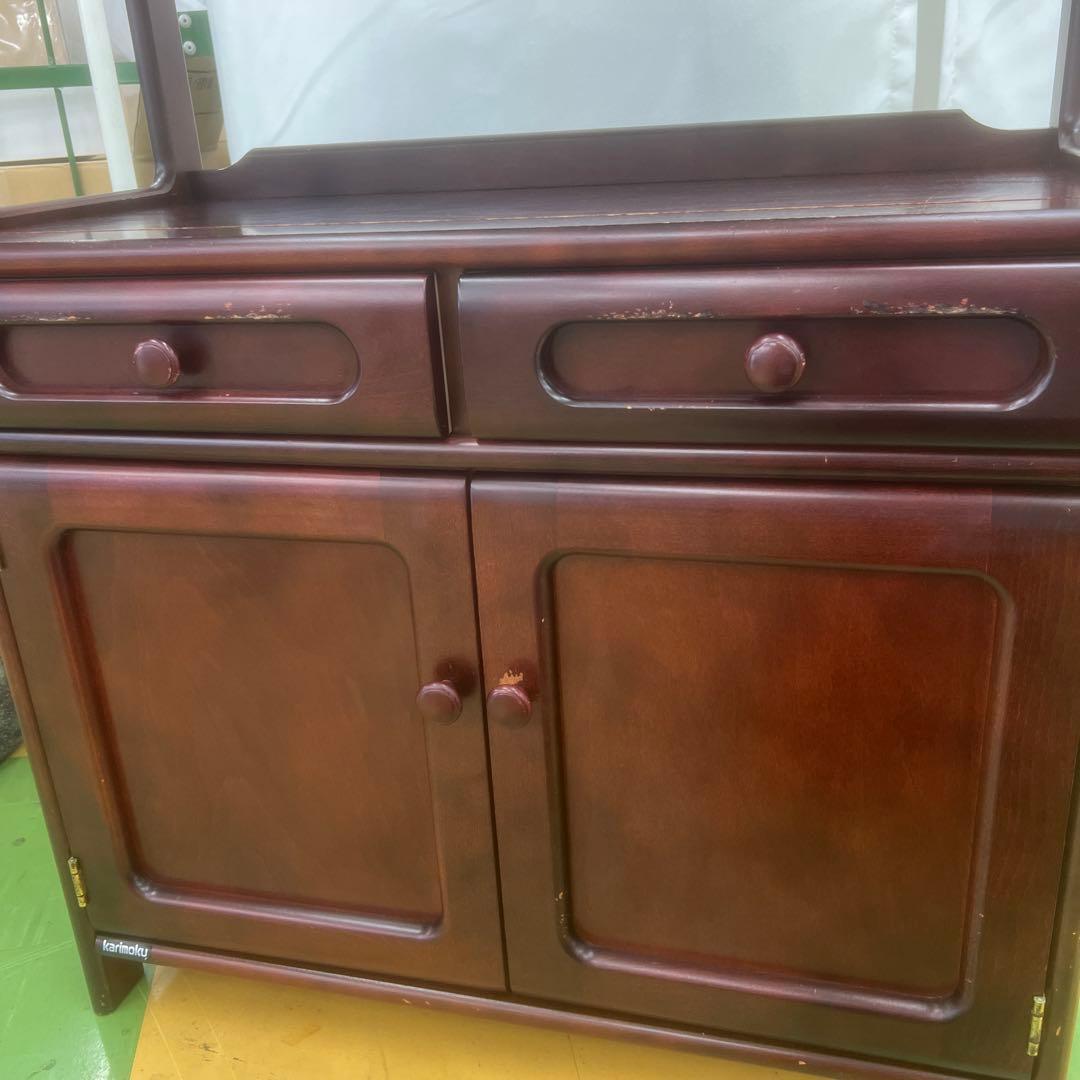 最終値下げ‼️カリモク オールドカリモク 電話台 ダークブラウン
