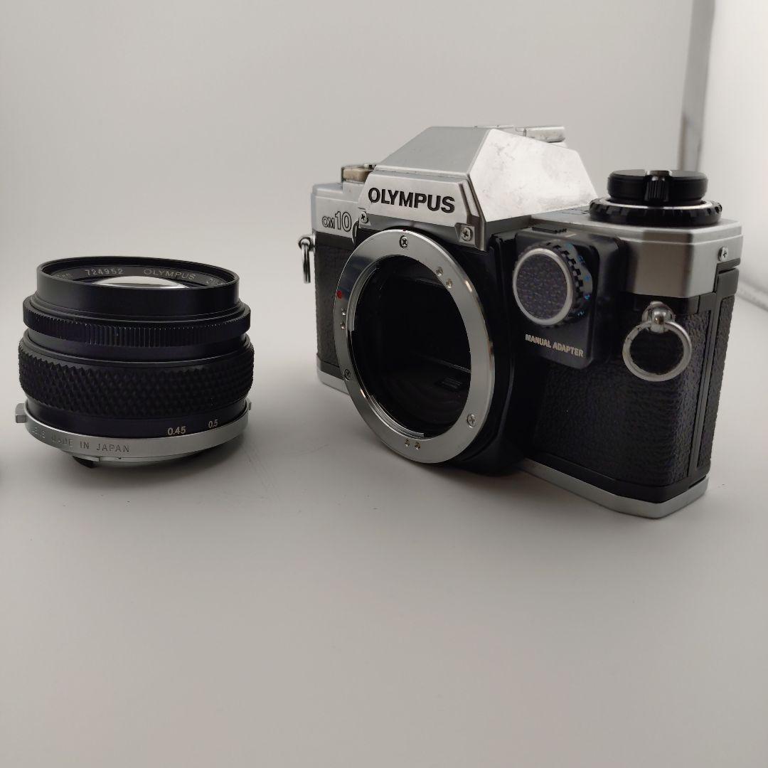 OLYMPUS OM-10 一眼レフカメラ 50mmレンズ付き
