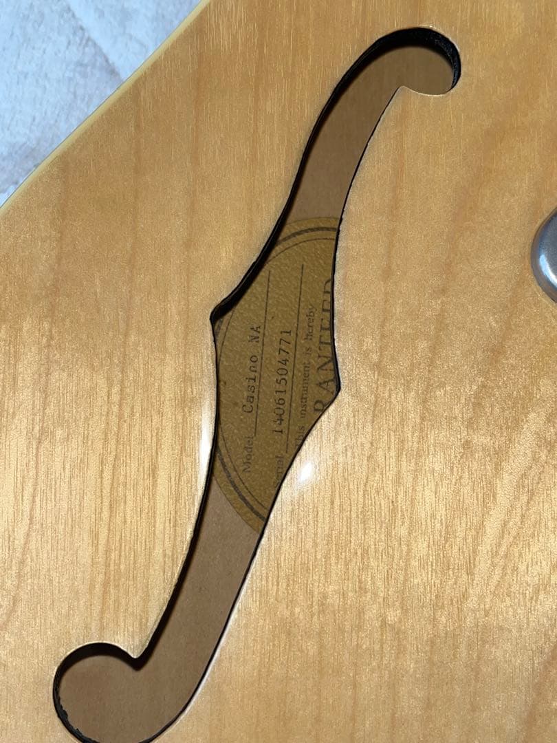 Epiphone casino NA エピフォン カジノ 中国製 China