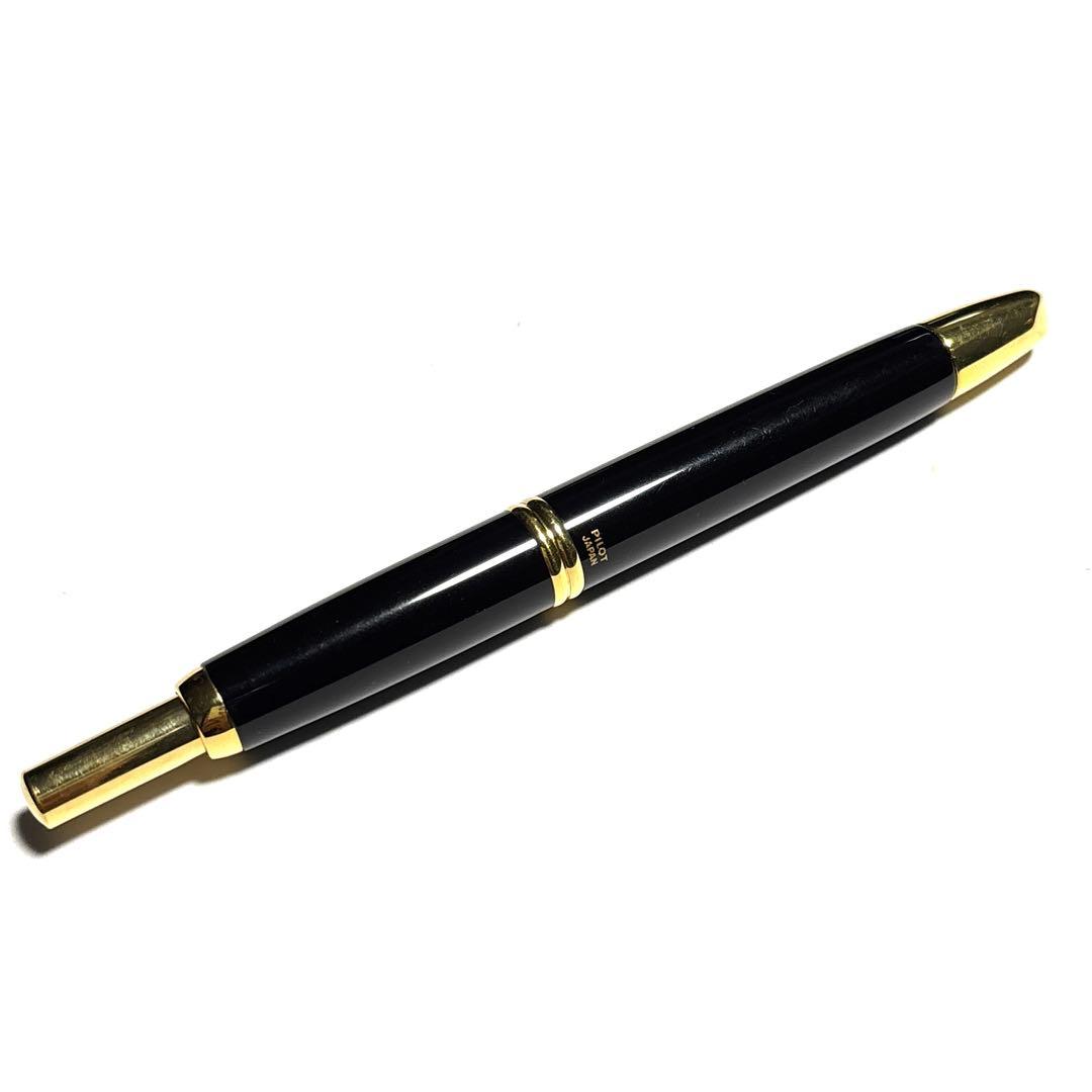 PILOT パイロット ノック式 万年筆 ペン先18K 750