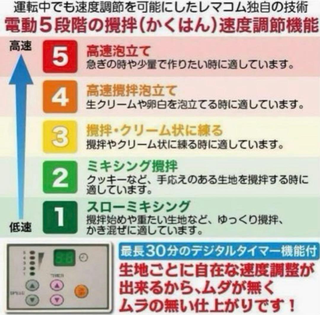 業務用レマコム N-106卓上型ミキサー GM-10A 厨房機器 業務用