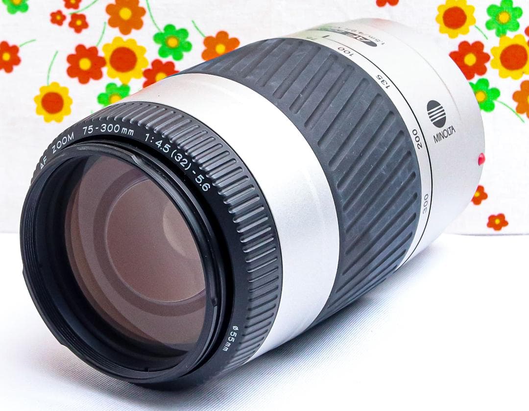 MINOLTA 75-300mm F4.5-5.6☆超望遠レンズ☆SONY用