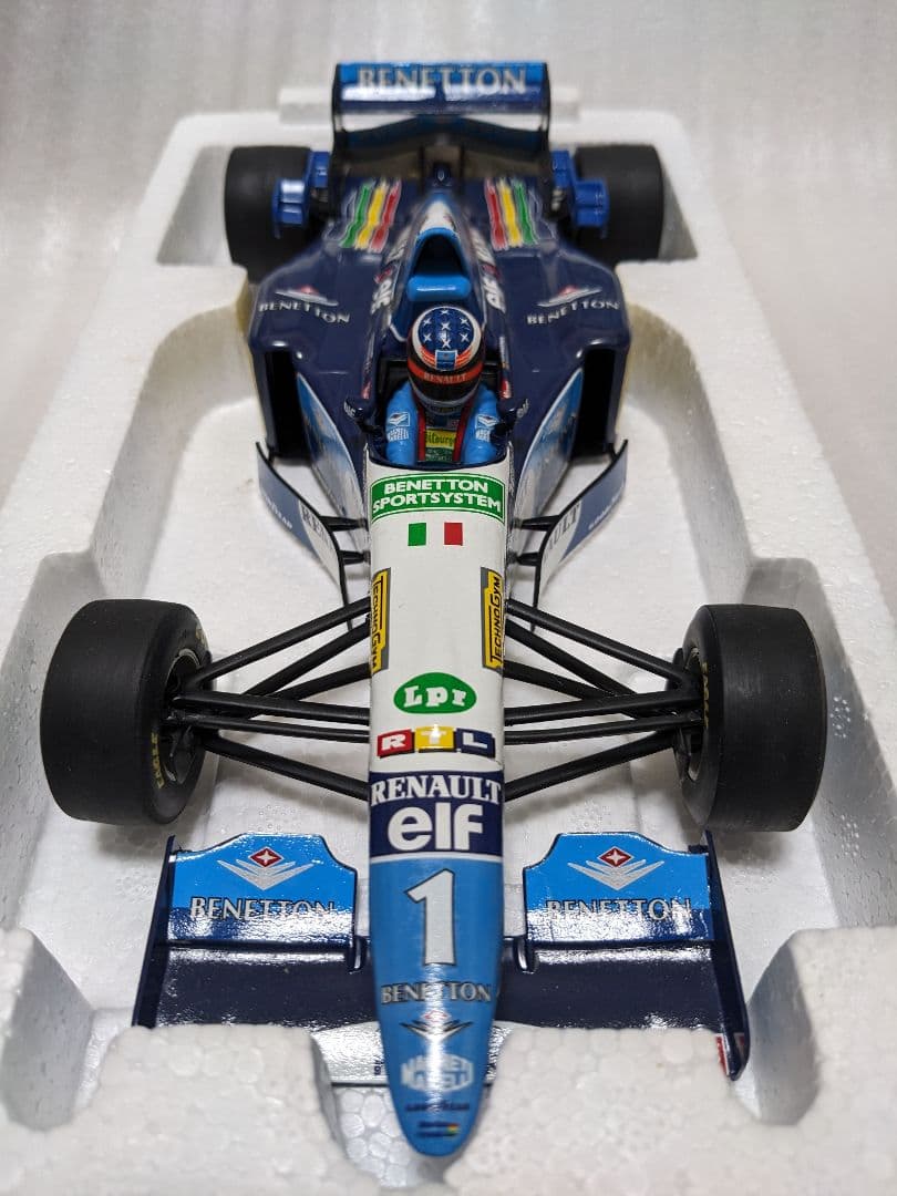 ミニカー MINICHAMPS BENETTON RENAULT B195 1/18