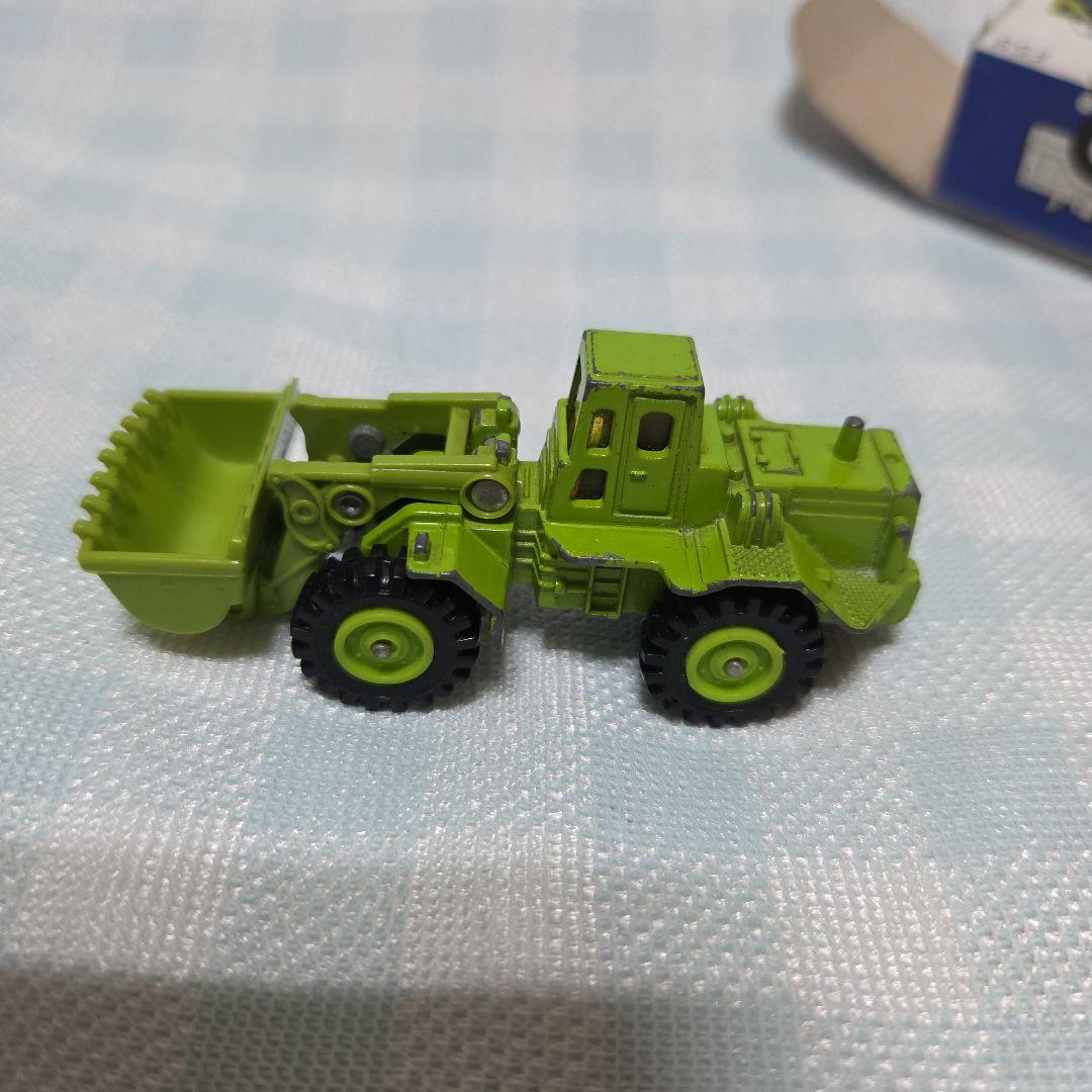 トミカ青箱日本製 テレックスローダー 箱付きミミあり　希少