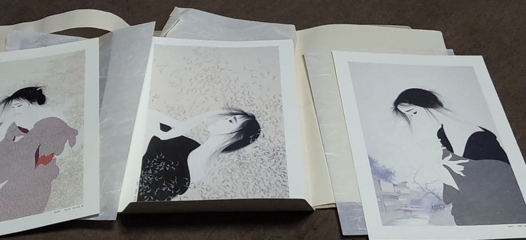 風の画家　中島潔　絵画（限定1000部）