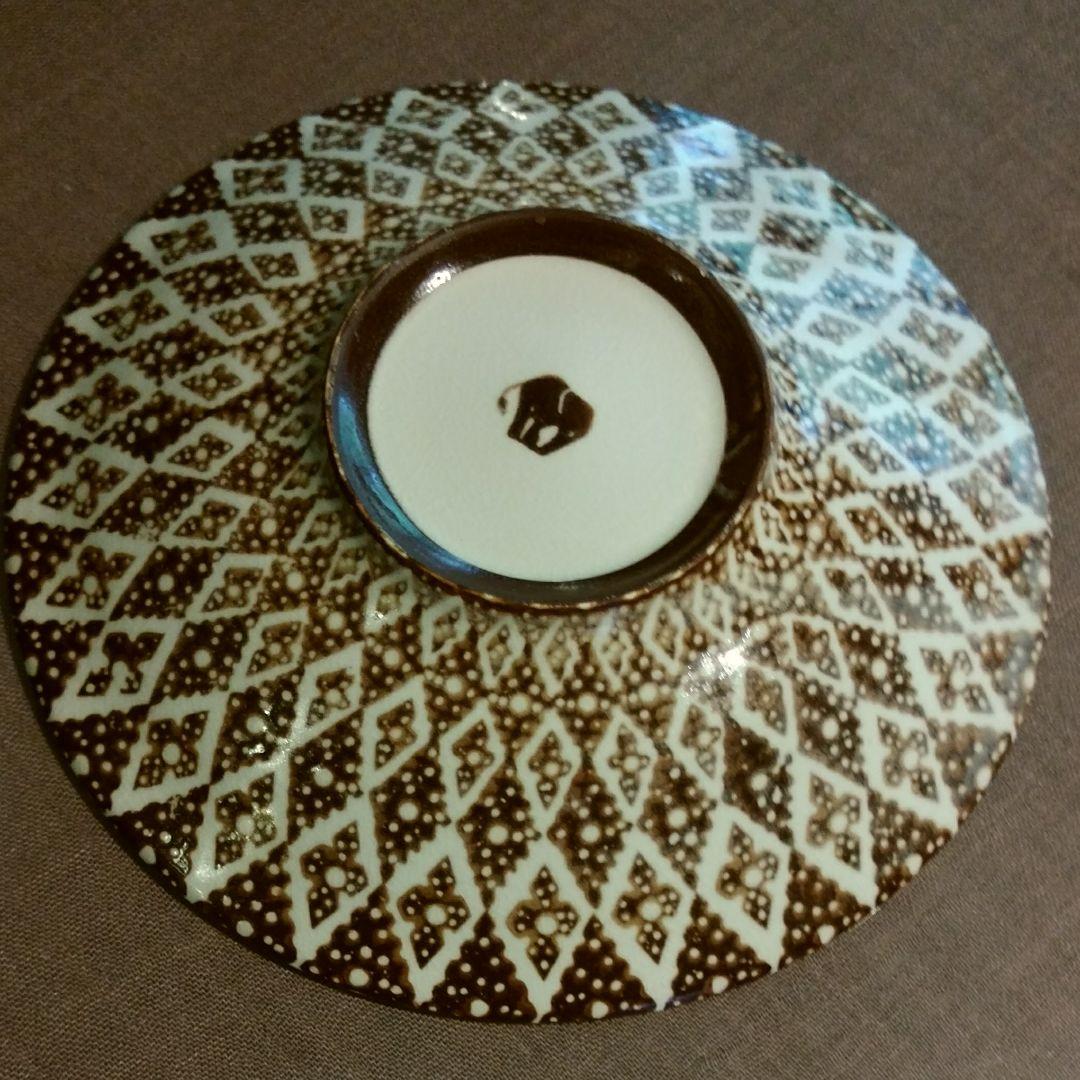 山野辺彩　皿②　径約20㎝　高さ約4.3㎝