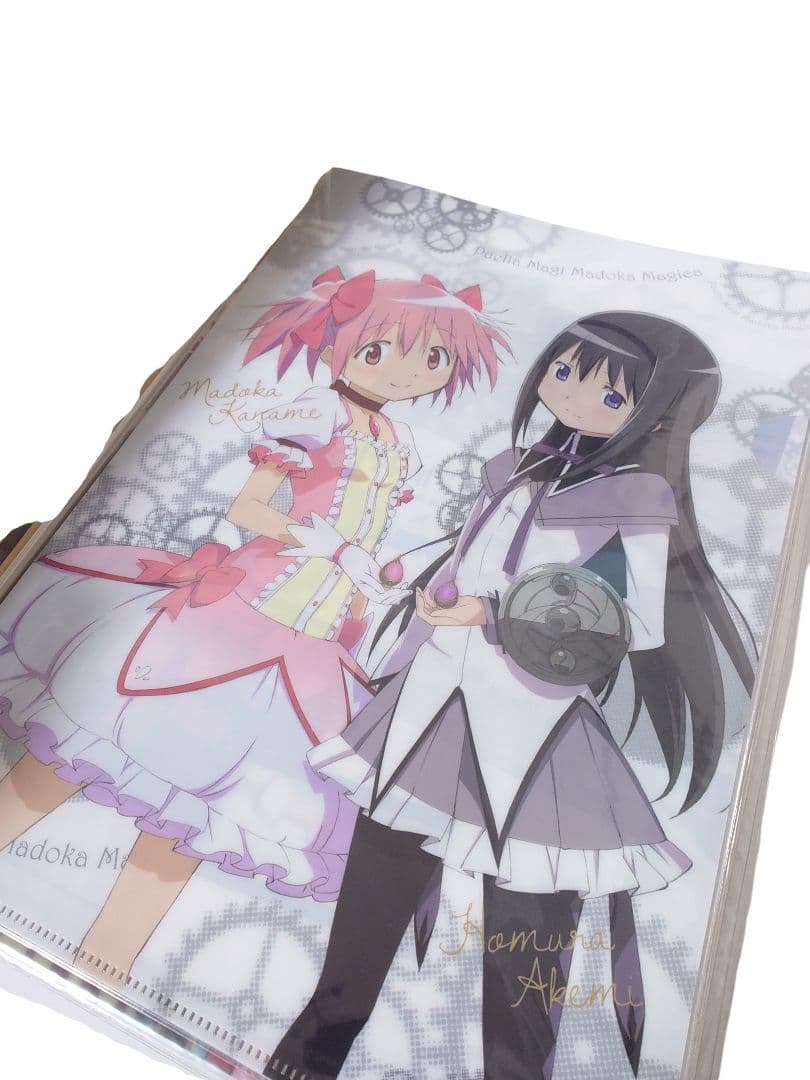 魔法少女まどかマギカ　ファイルブック　クリアファイル収納ケース　バインダー