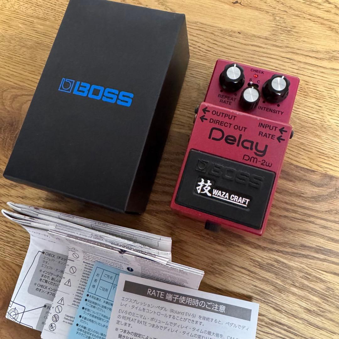 BOSS Delay Dm-2w 技 WAZA CRAFT（アナログ・ディレイ）