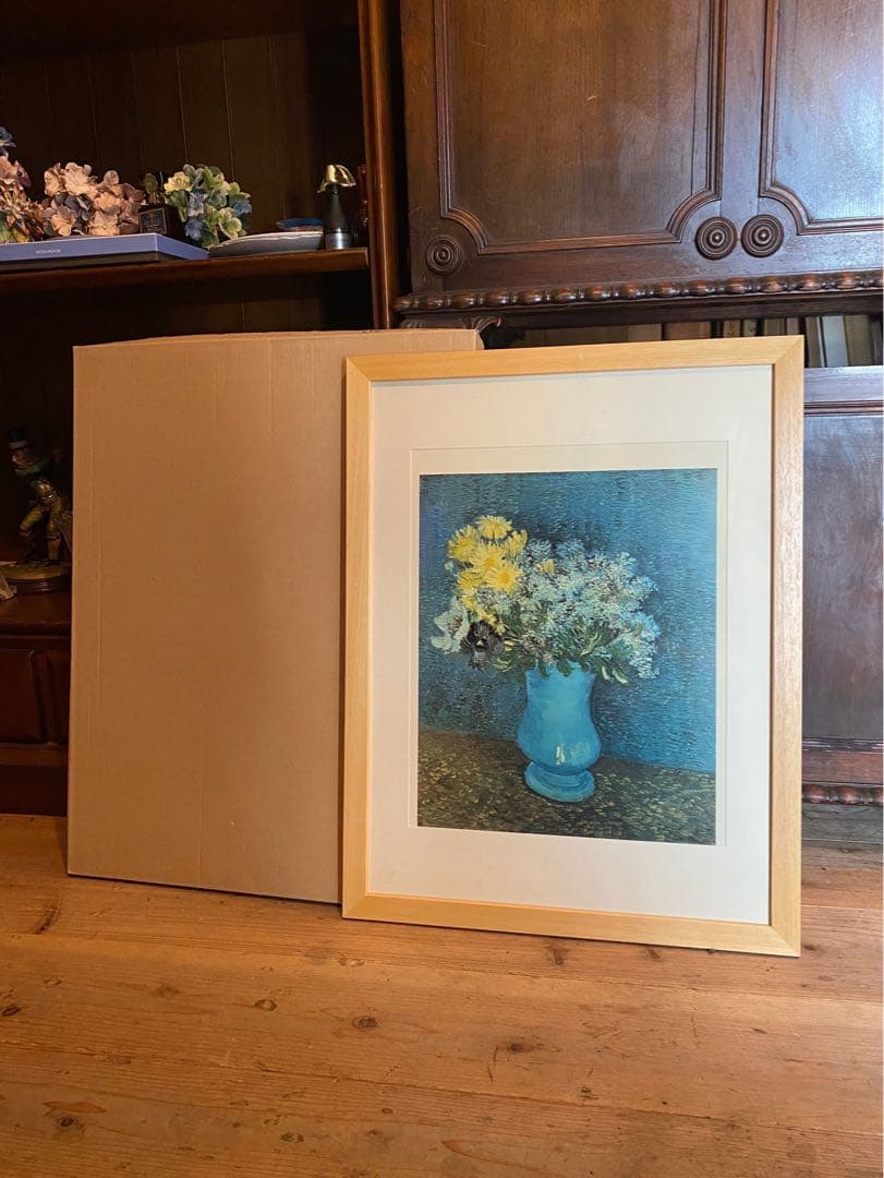 ヴィンセント ヴァン ゴッホ 額縁 インテリア 花の花瓶