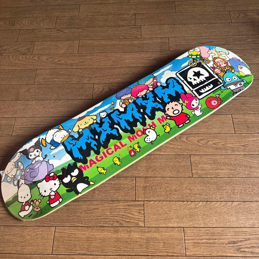 MAGICAL MOCH MO マジカルモッシュ　スケボーデッキ　サンリオ限定