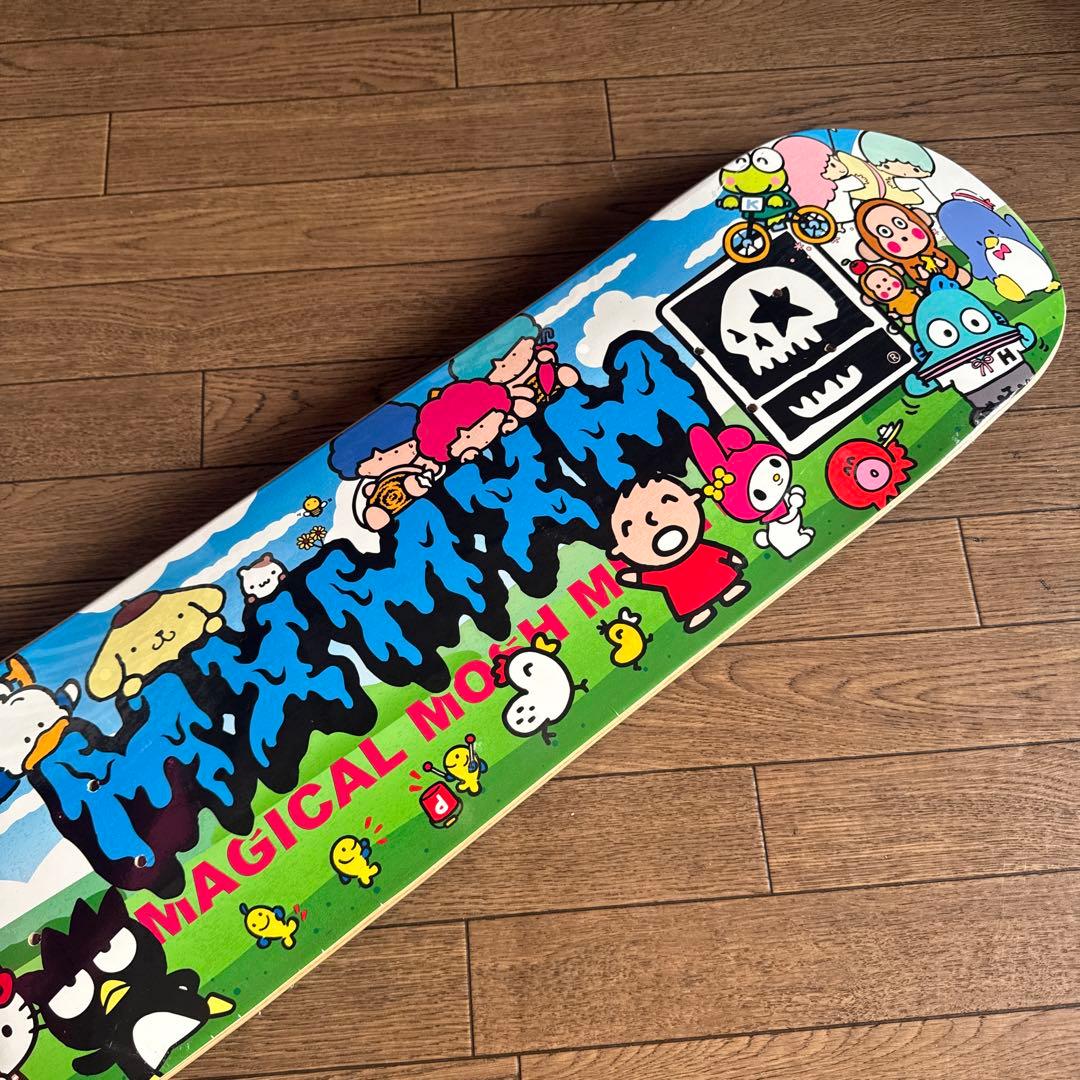 MAGICAL MOCH MO マジカルモッシュ　スケボーデッキ　サンリオ限定
