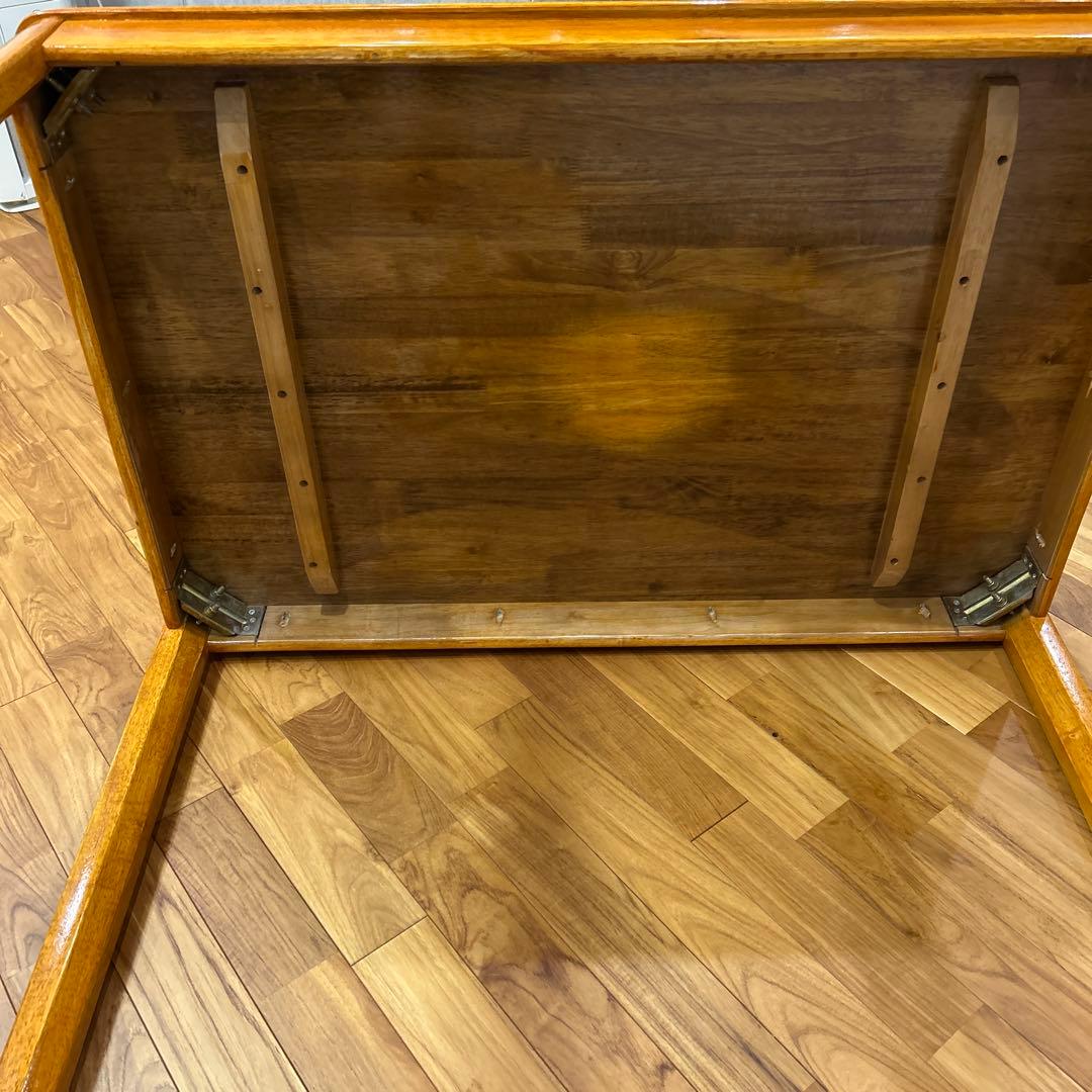 無垢材 ダイニングテーブル 勉強机　１１５ｘ７５ｘ７０ｃｍ