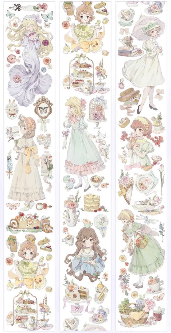 M1179. 柠檬树 梦中的爱尔莎  マスキングテープ  水晶PET