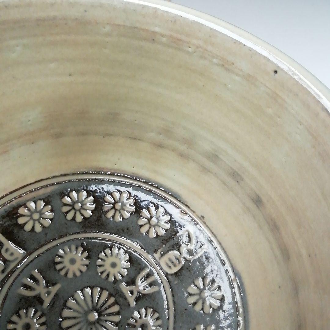 Ｔ８５　茶碗　『干支茶碗』『高取焼』『甲申　豊泉窯　原史朗』共箱　抹茶碗　茶道具