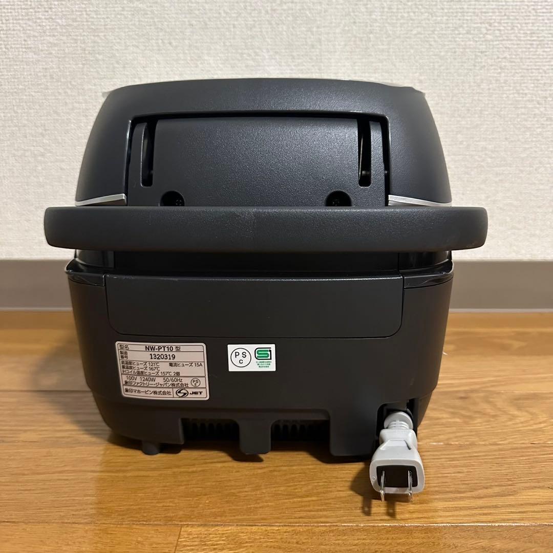 象印 圧力IH炊飯ジャー 炎舞炊きNW-PT10 2022年製 5.5合炊き