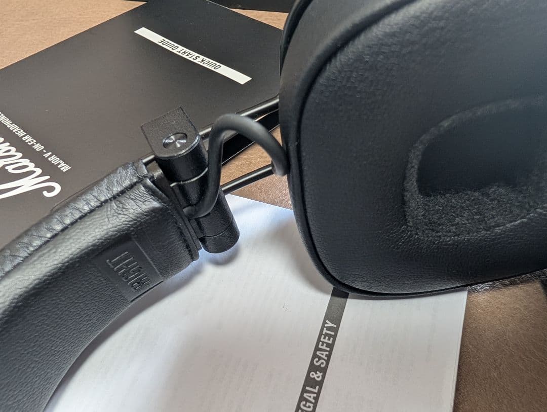 Marshall マーシャル MAJOR Ⅴ BLACK　ヘッドフォン