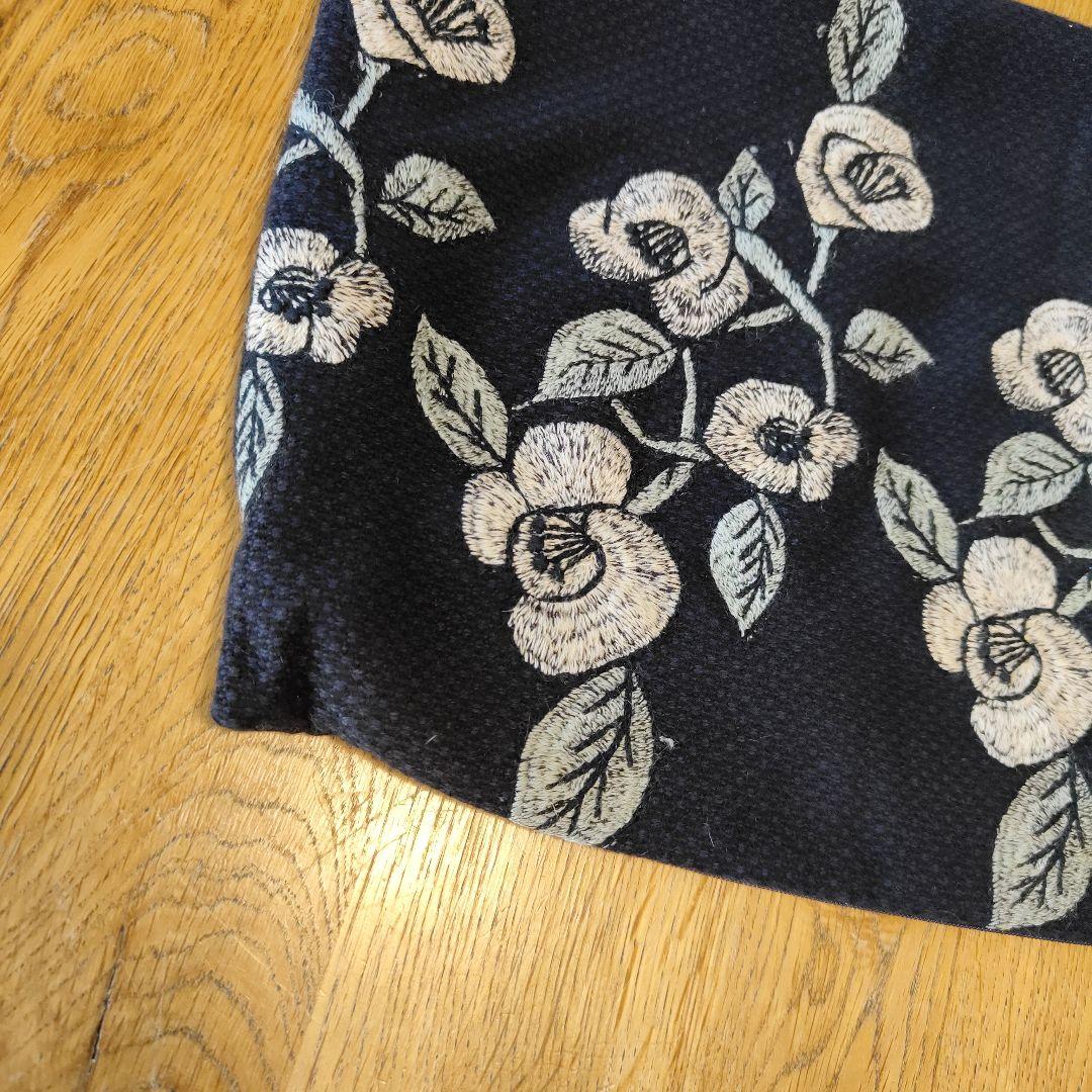 ミナペルホネン　クッションカバー　リメイク　ハンドメイド　USED　②