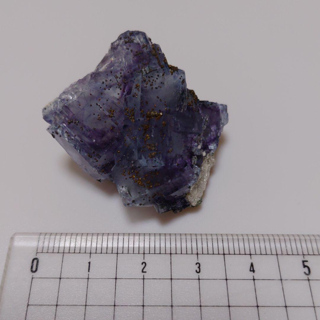 中国 ヤオガンシャン フローライト 蛍石 原石 鉱物 標本