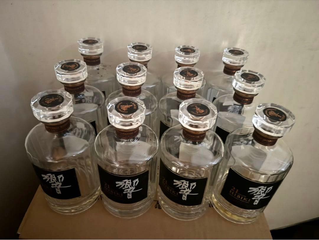 響21年　空瓶　12本セット　未洗浄