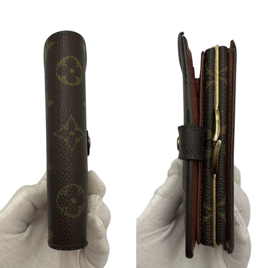 【美品】ルイヴィトン　モノグラム 新型ポルトフォイユ ヴィエノワ がま口財布