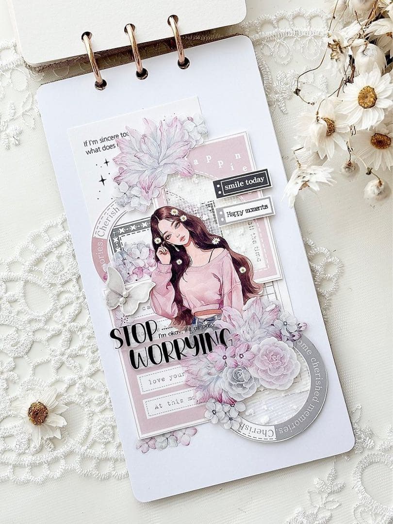 コラージュ素材　紙もの　素材紙　【1824】