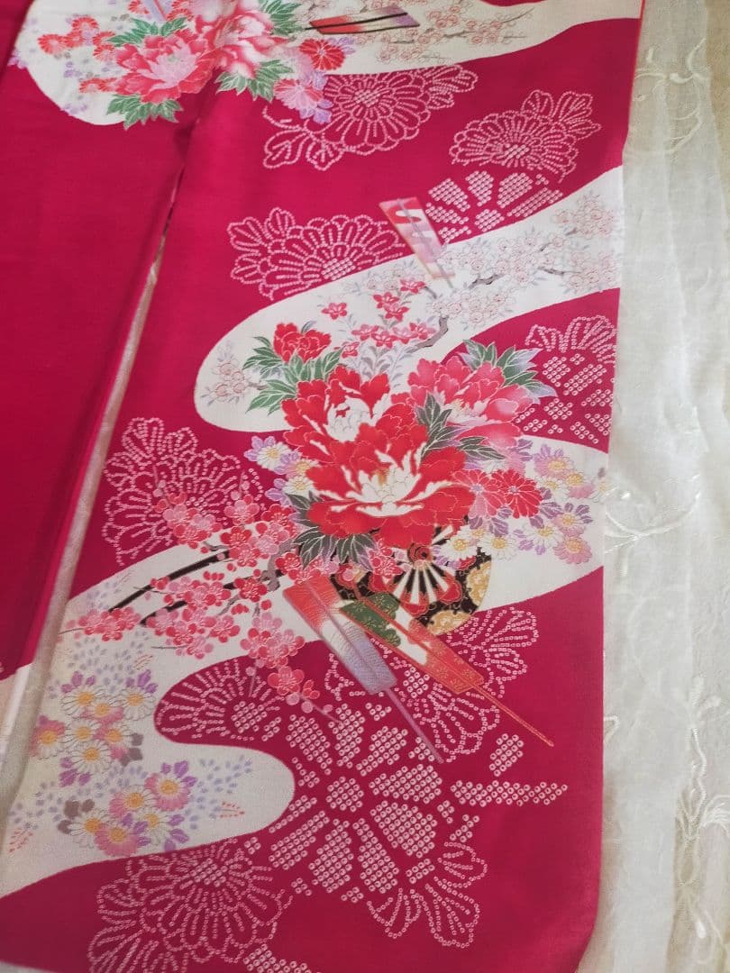 七五三　着物セット　帯　7歳女の子　8歳女の子　レトロ