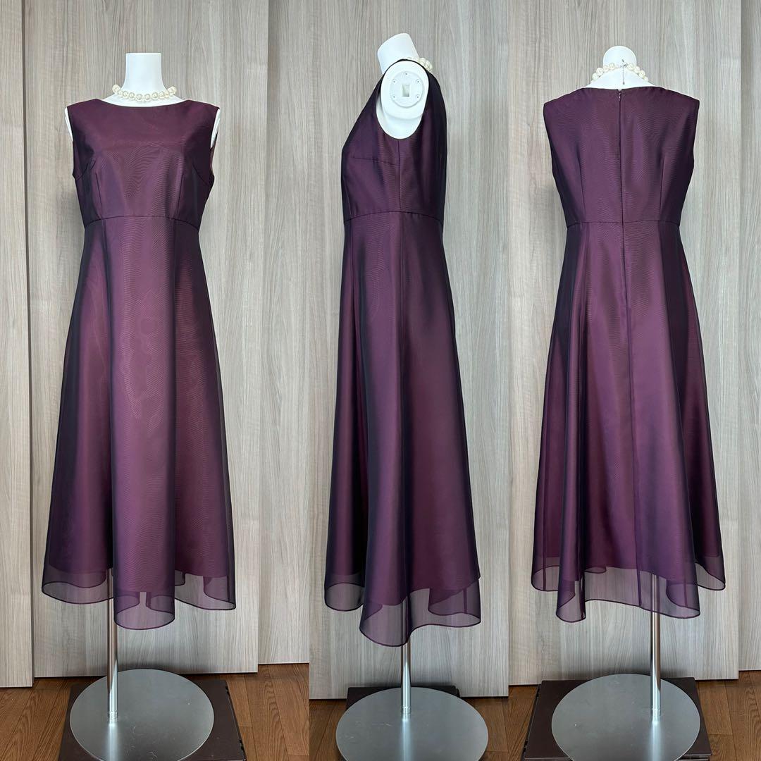 未使用　東京ソワール　MARIKO KOHGA バーガンディードレス