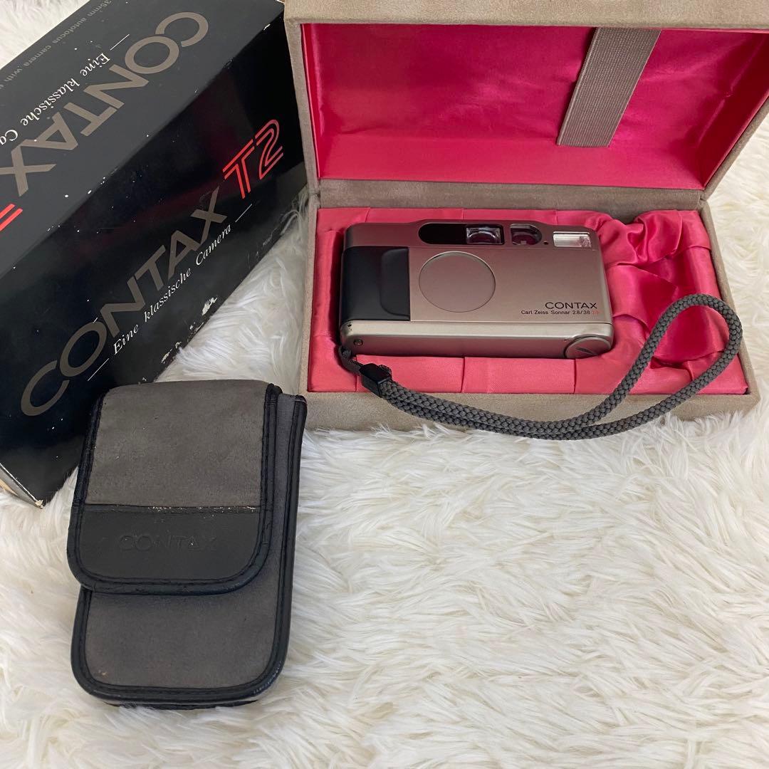 【大人気】CONTAXコンタックス T2コンパクトフィルムカメラ