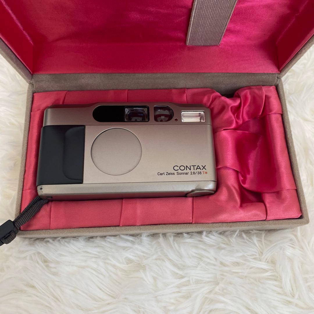 【大人気】CONTAXコンタックス T2コンパクトフィルムカメラ