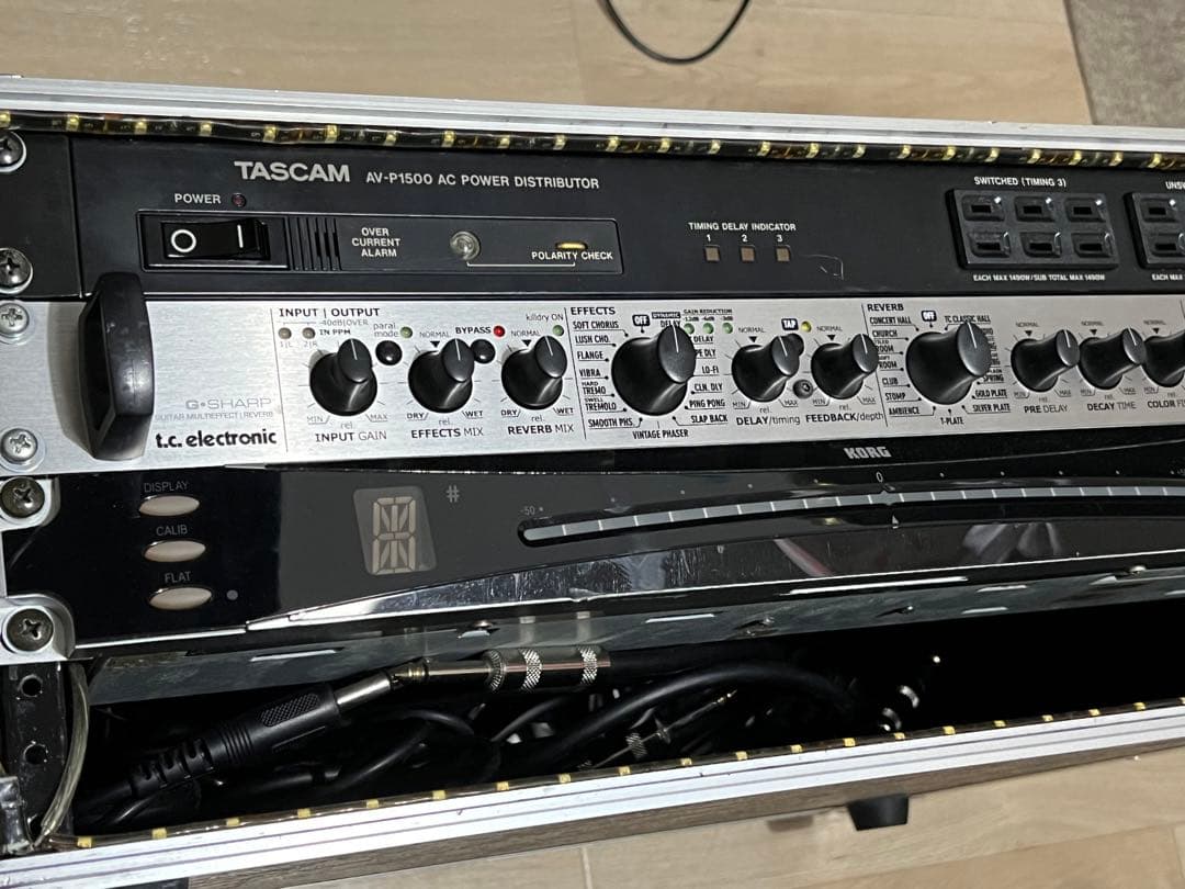 エフェクターラックセット(※詳細必読)