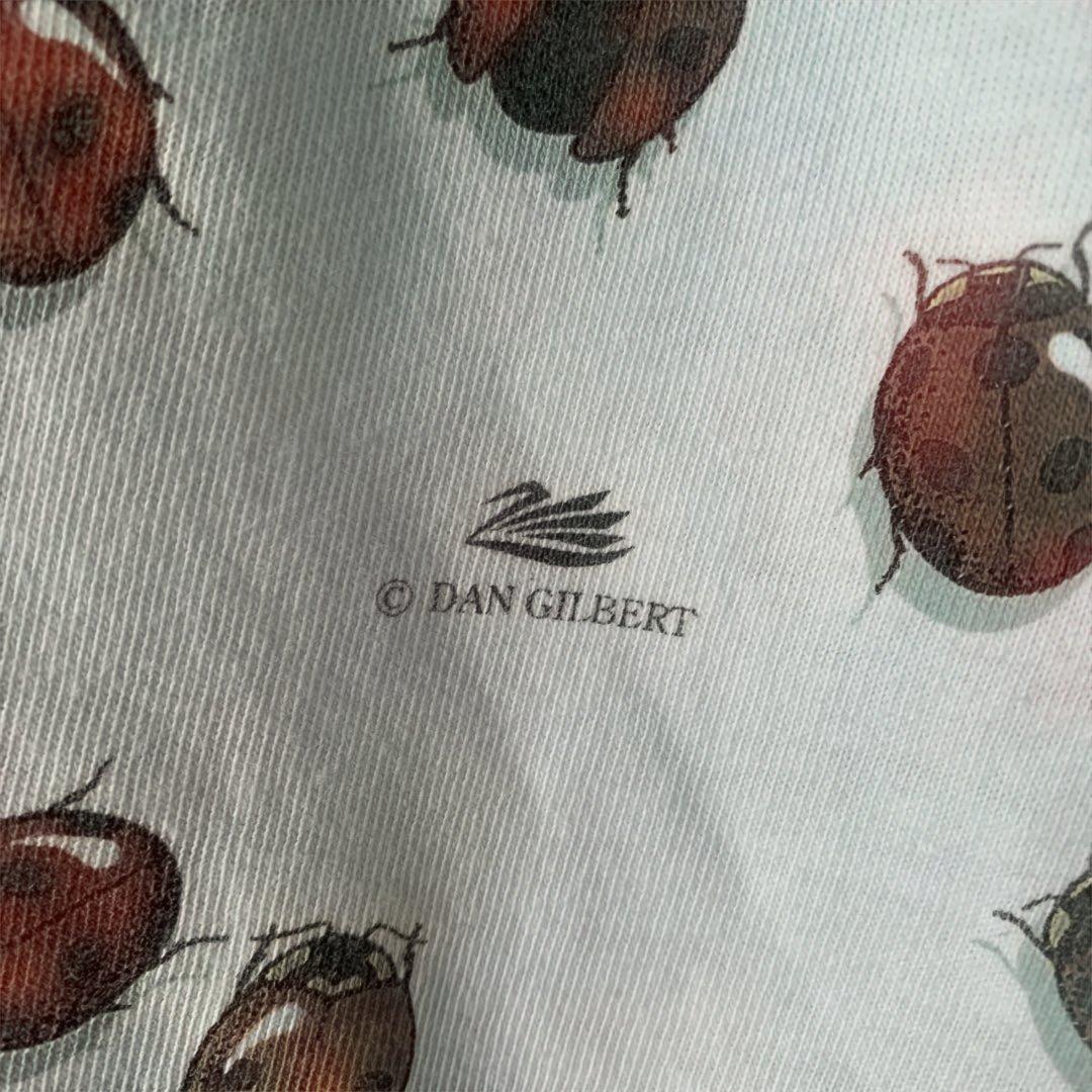 90s ダンギルバート てんとう虫 Tシャツ ヒューストン美術館 ヴィンテージ