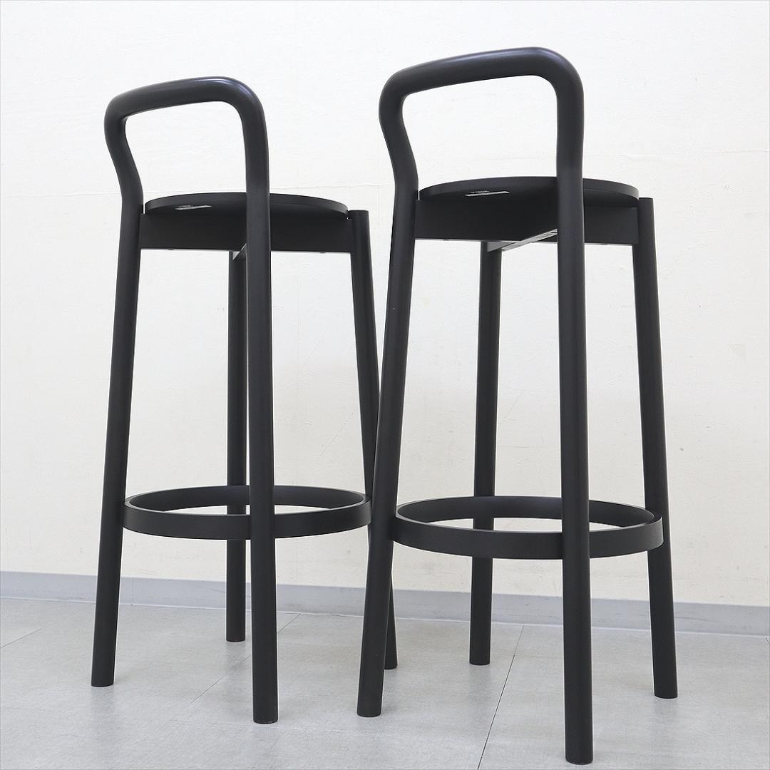 KNS カリモク ニュースタンダード キャストール バー スツール バックレスト