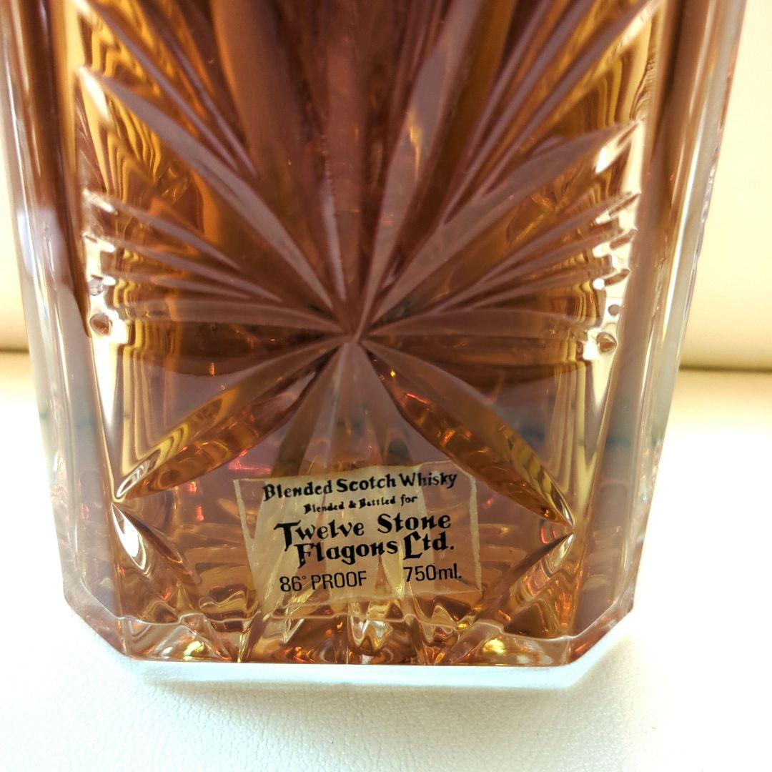 【レア・未開栓】Usquaebach Crystal Decanter　替栓付き