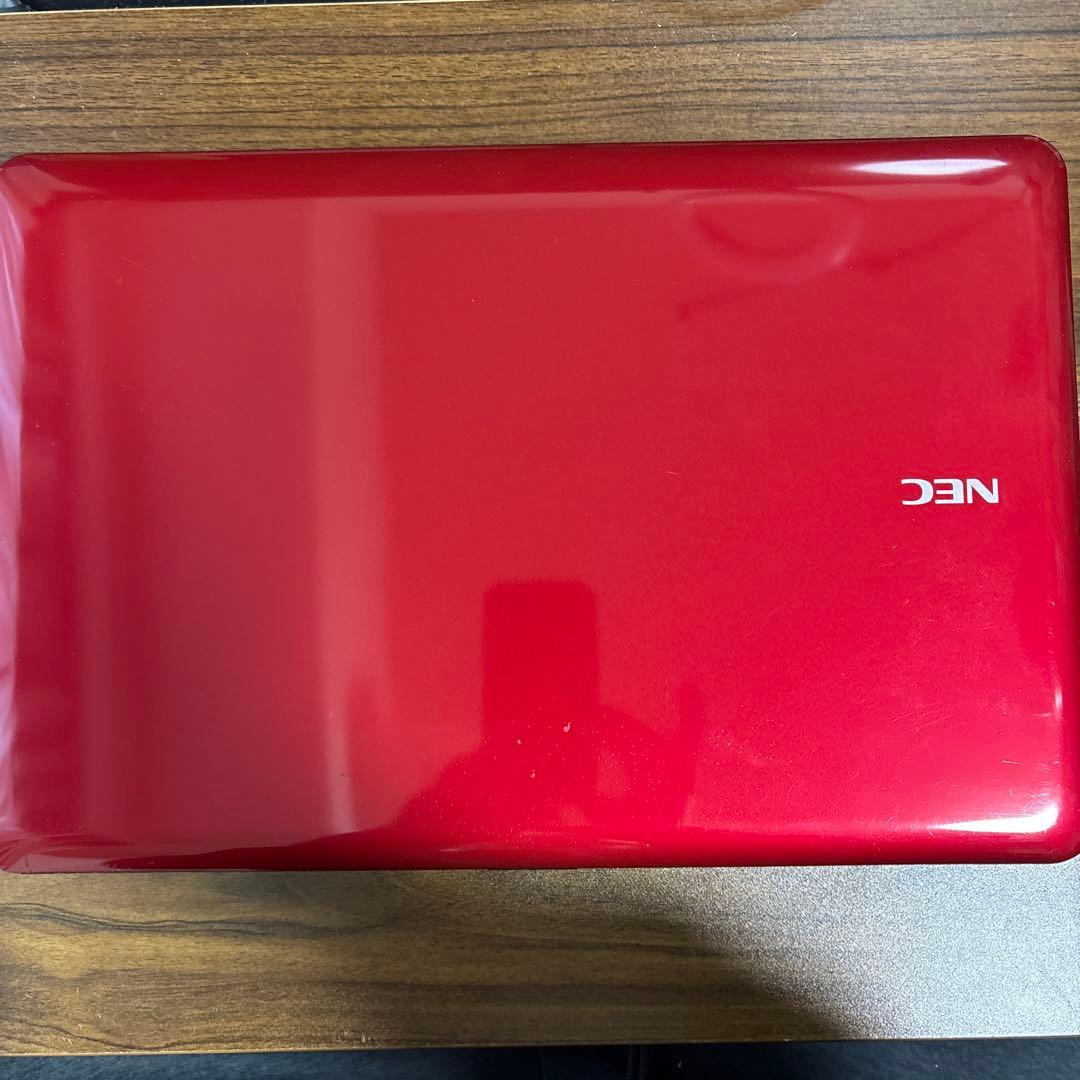 大人気のレッド✨NEC LaVie LS150/F 大容量640GB
