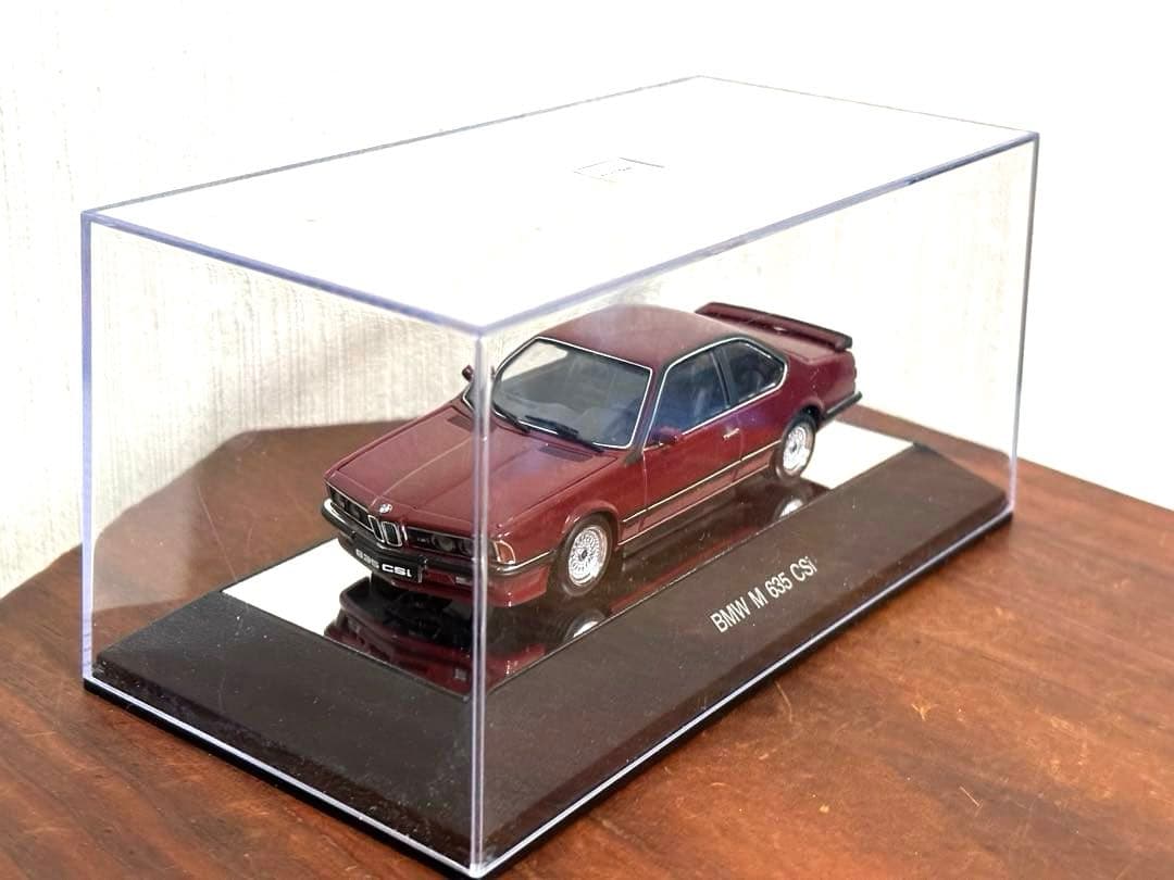 BMW M 635 CSi ミニカー 1/43 バーガンディ