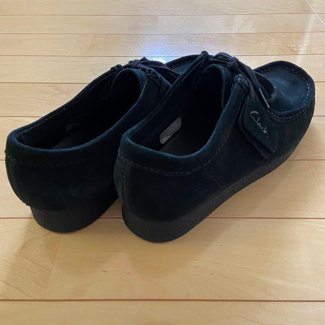 クラークス ワラビー エヴォ ウォータープルーフ ブラック