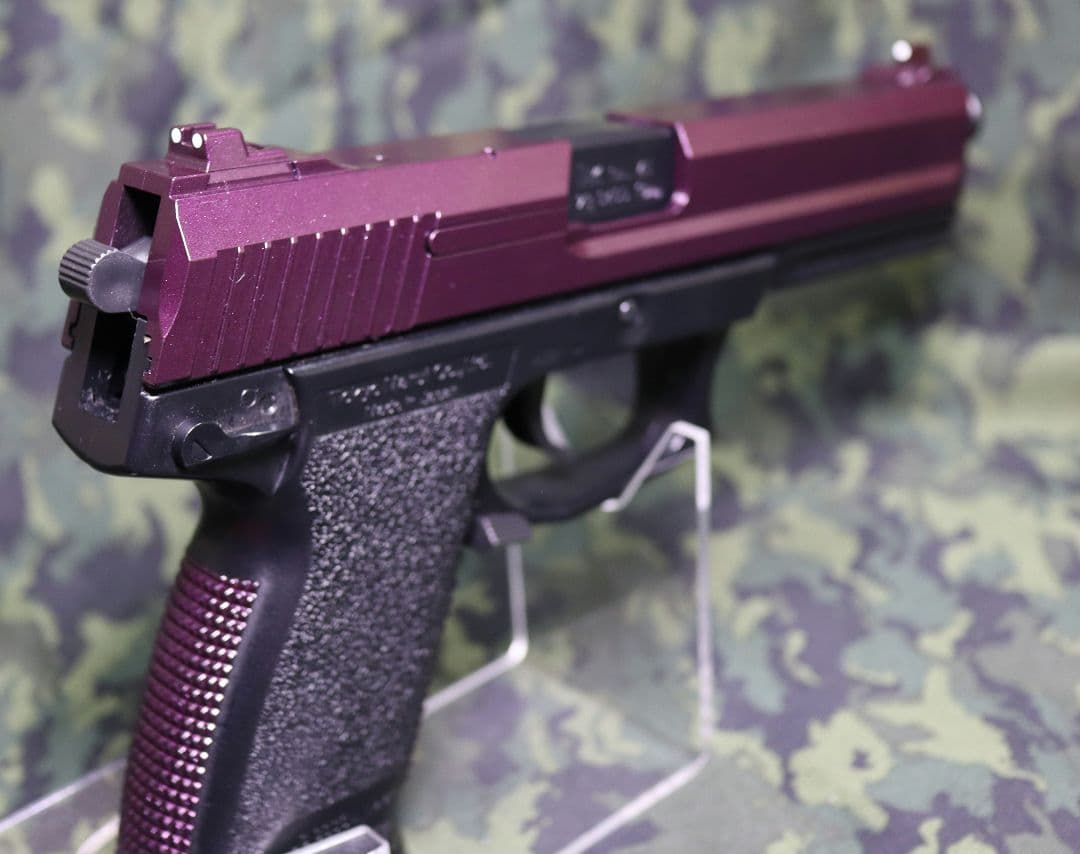 カスタム SOCOM Mk23 エアコッキングガン