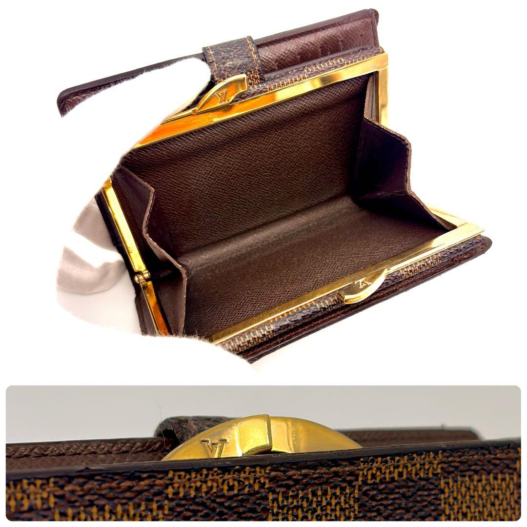 ✨️新型✨️ルイヴィトン ダミエ ヴィエノワ 財布 がま口