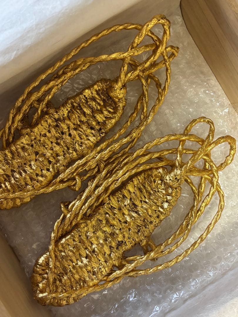 金のわらじ 999.9 MITSUMASA GOLD