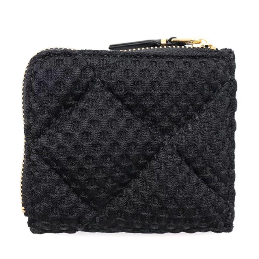 新品 コムデギャルソン L字ジップケース 財布 SA3100FT ブラック