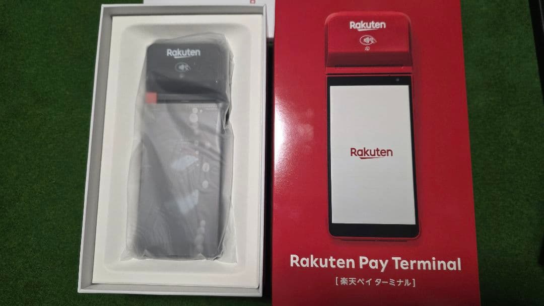 楽天ターミナル【新品未使用品】楽天ペイ　ブラック　プリンター一体型