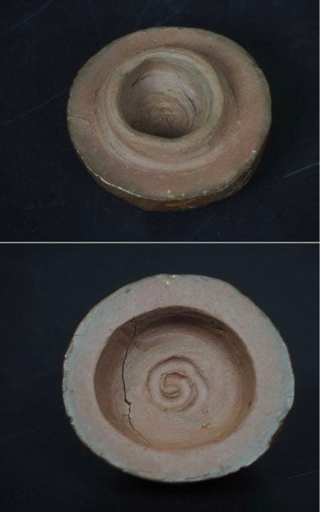 送料無料　珍品古備前寶珠香合　共箱