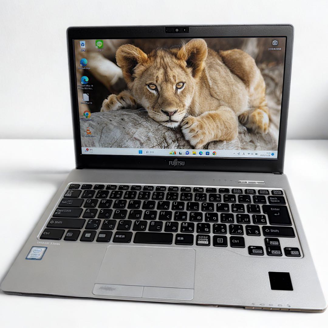 第8世代i5搭載 ノートパソコン 富士通 S938/B