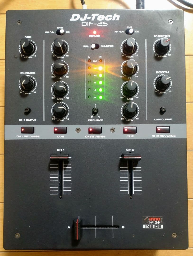 DJ-Tech DIF-2S 動作確認済み　inno FADER 送料込み美品