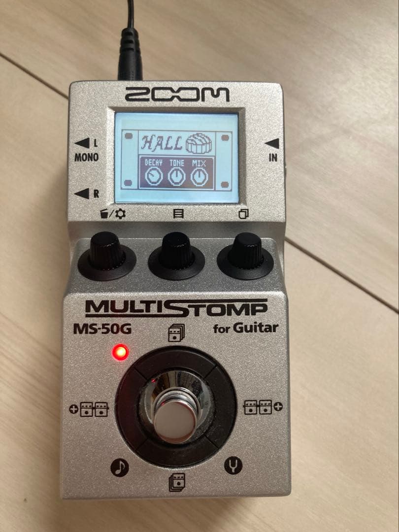 ZOOM MS-50G マルチストンプ アダプター付 美品