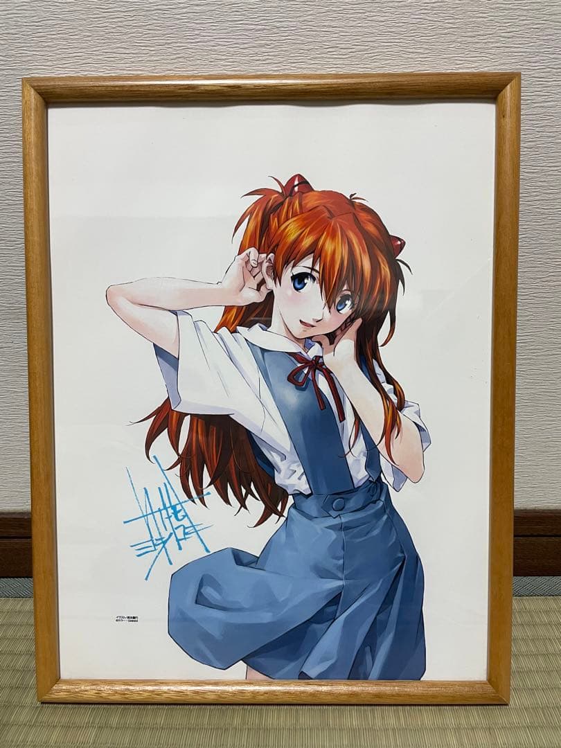 【希少】エヴァンゲリオン アスカ複製原画　（ヤングエース2012年12月号A賞）